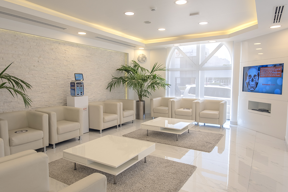 Dr Joy Dental Clinic Umm Suqeim Waiting Area