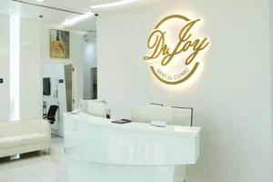 clinic reception area